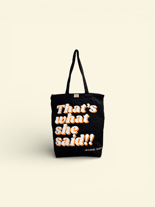 She Said Tote
