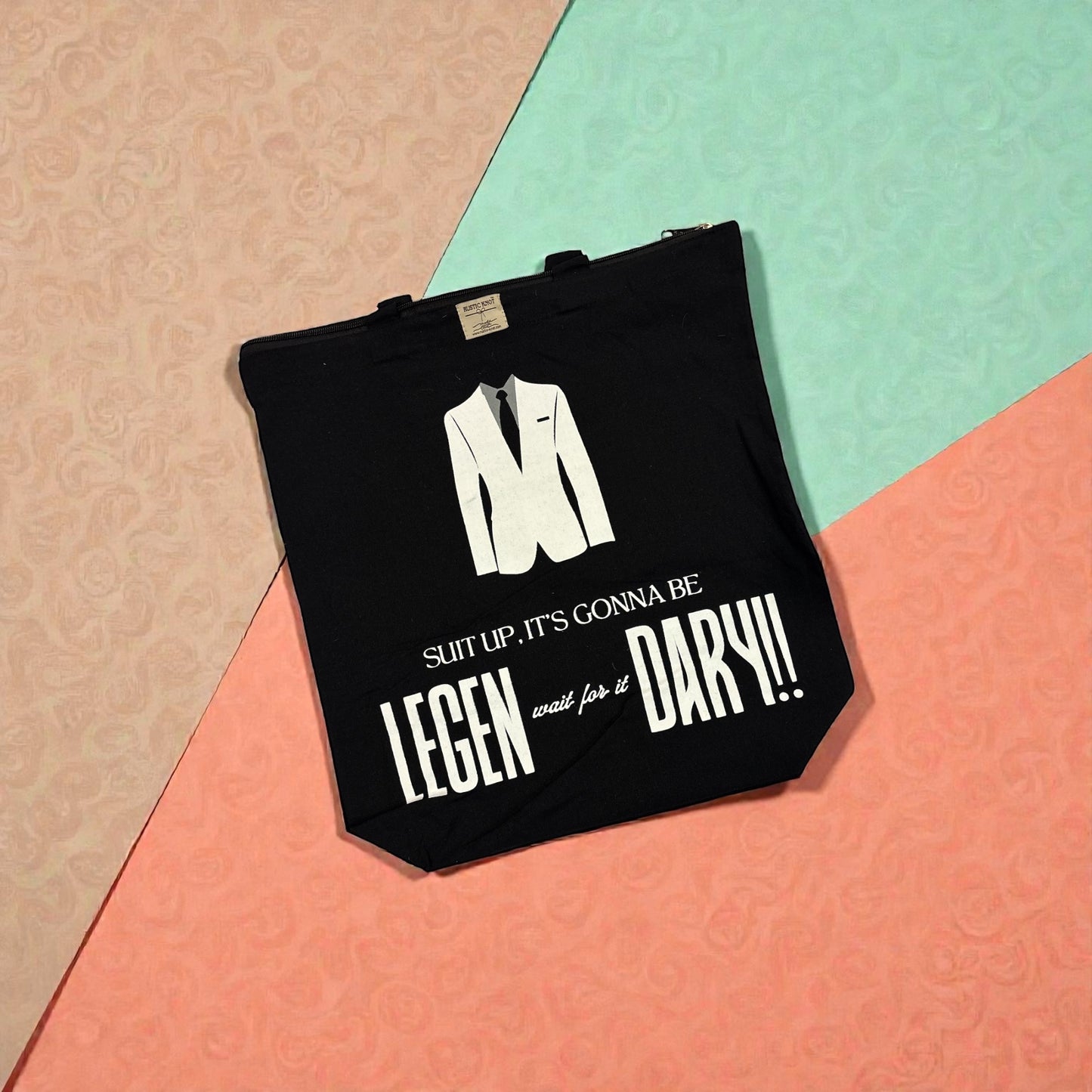 Suit Up Tote