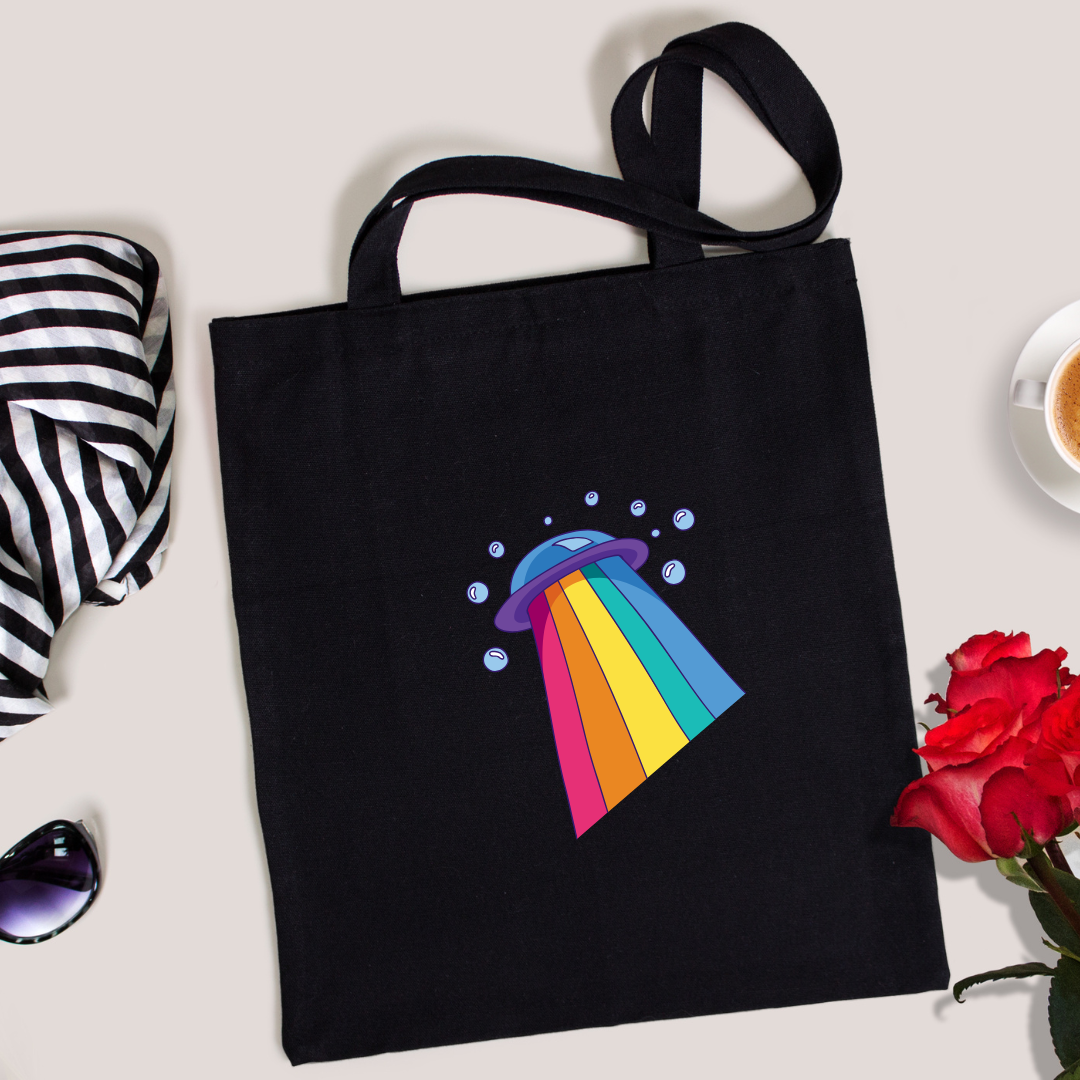 Rainbow Abduction Tote