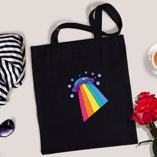 Rainbow Abduction Tote
