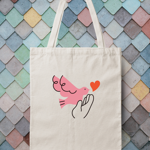 Peace Tote | Rustic Knot